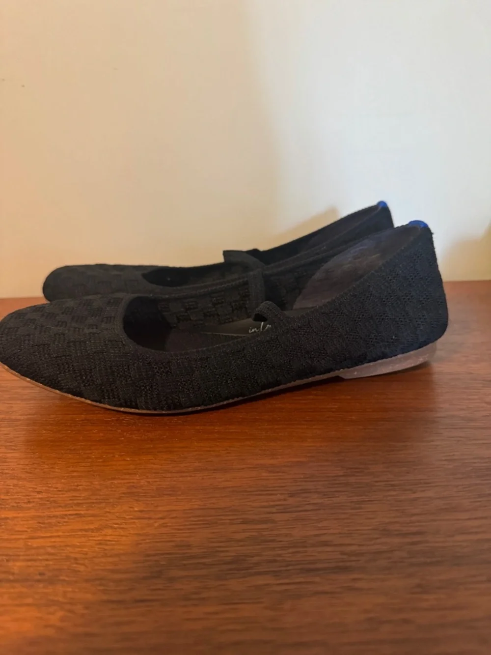 The Max Square Mary Jane - Woven Black Sand - Picture 4 of 5